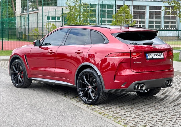 Jaguar F-Pace cena 359000 przebieg: 26500, rok produkcji 2020 z Frampol małe 79